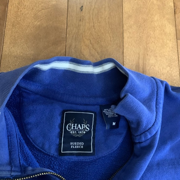 Vintage Chaps Zip up Sweater - Picture 3 of 6